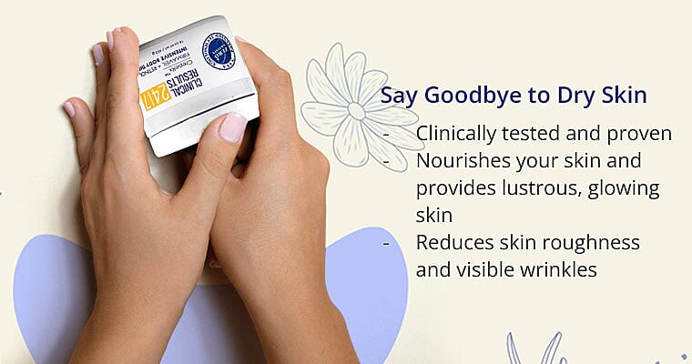 Say Goodbye to Dry Skin Banner