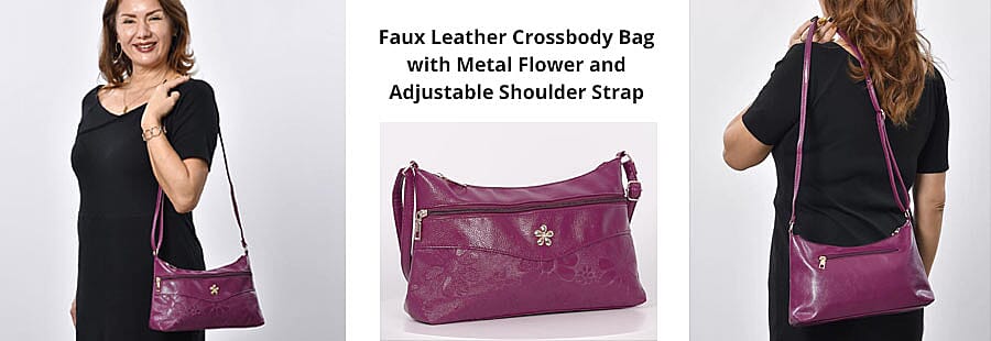 Faux Leather Crossbody Bag Banner