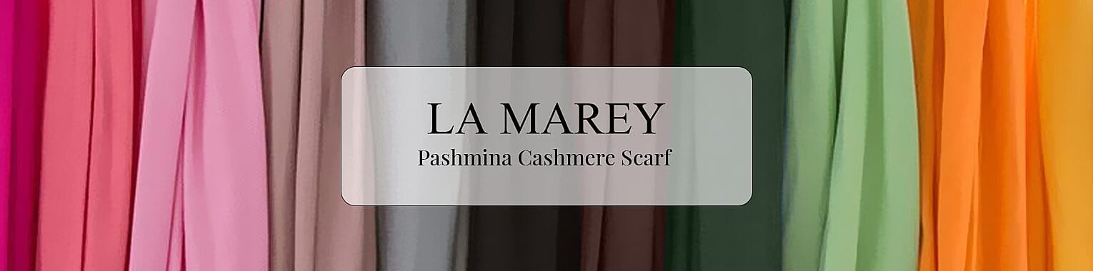 Pashmina Cashmere Scarf Banner