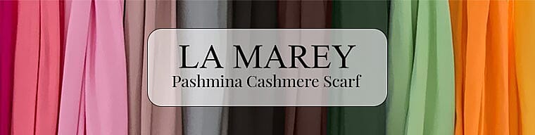Pashmina Cashmere Scarf Banner