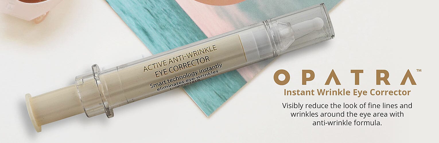 OPATRA Instant Wrinkle Eye Corrector Banner