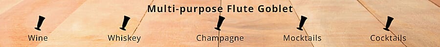 Multi-purpose Flute Goblet Banner