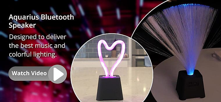 Aquarius Bluetooth Speaker Banner