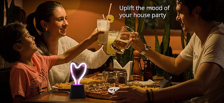 Uplift the mood of your house party Banner