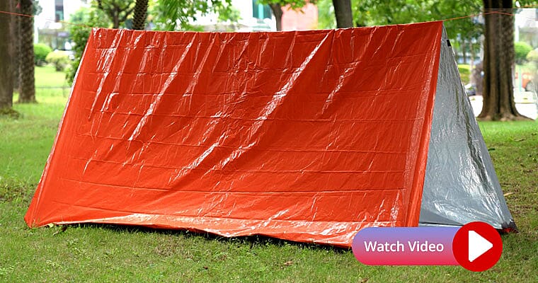 Emergency Tent Banner