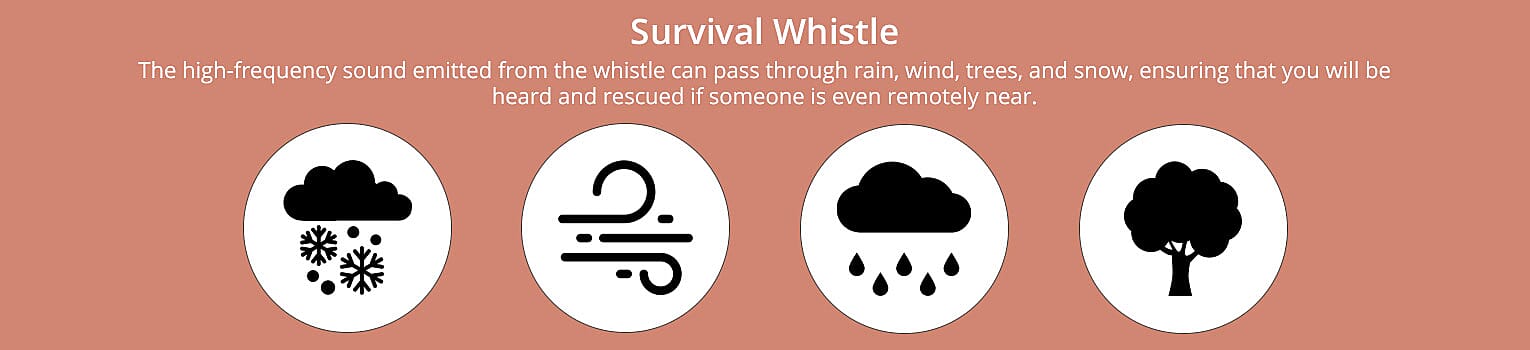 Survival Whistle Banner