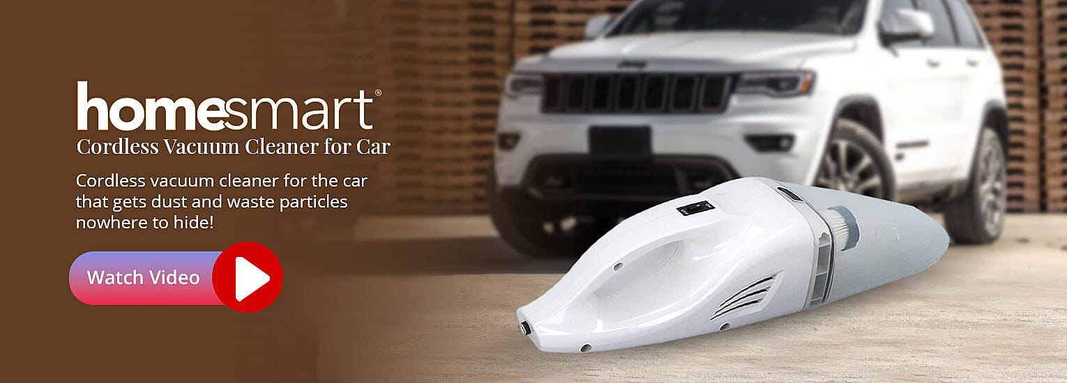 Vacuum Cleaner for Car Banner