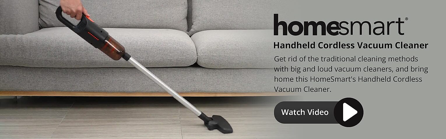 HOMESMART Handheld Cordless Vacuum Cleaner Banner
