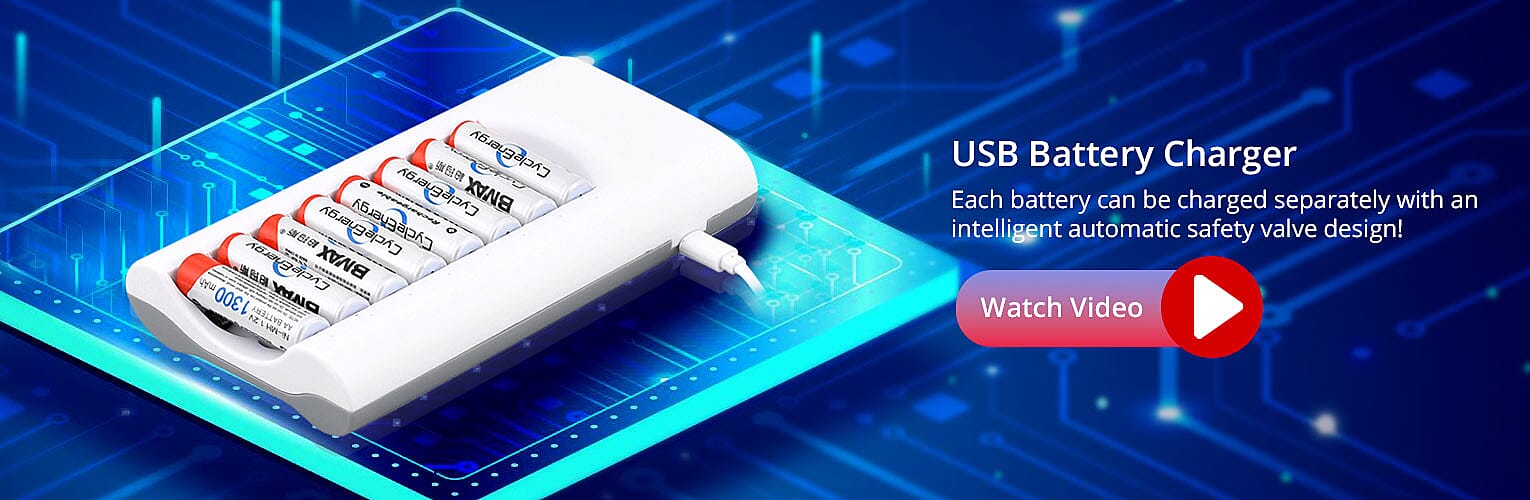 USB Battery Charger Banner