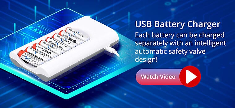 USB Battery Charger Banner