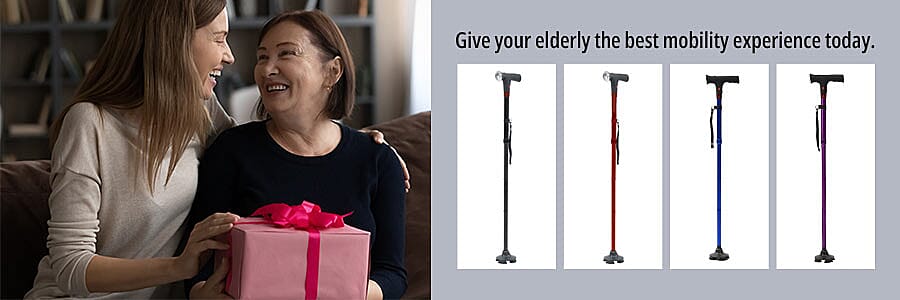 Give your elderly the best mobility experience today Banner