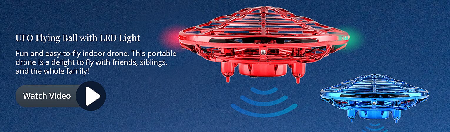 Mini UFO Drone Banner