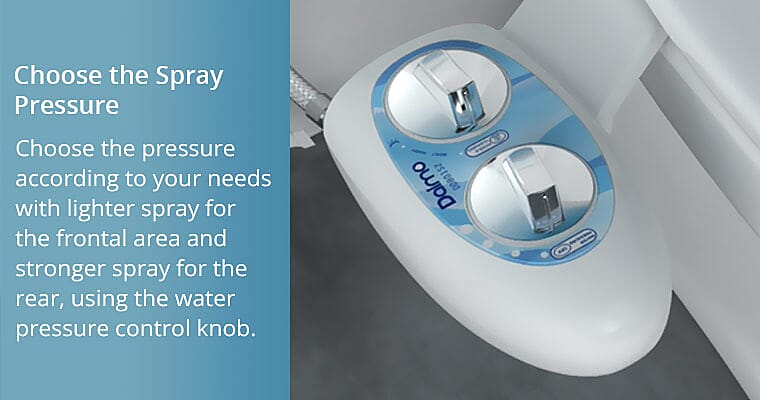 Choose the Spray Pressure Banner