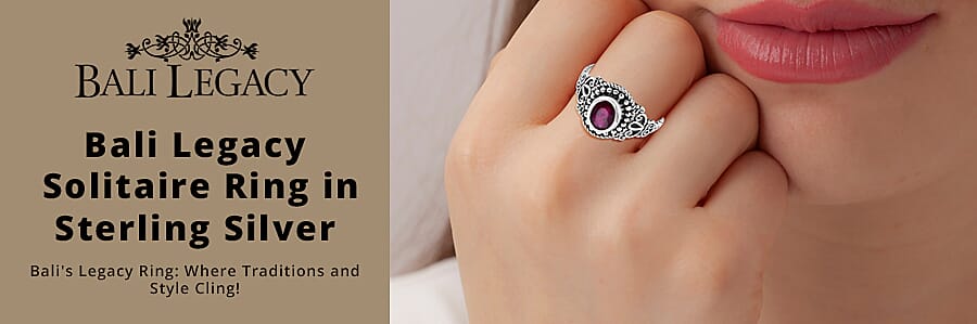 Bali Legacy Solitaire Ring    Banner