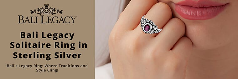 Bali Legacy Solitaire Ring   Banner