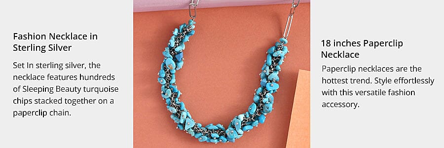 Fashion Necklace in Sterling Silver Banner