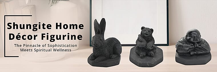 Shungite Home Décor FigurineBanner