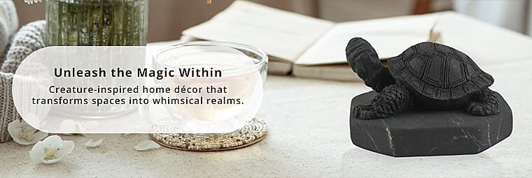 Shungite Home Décor FigurineBanner