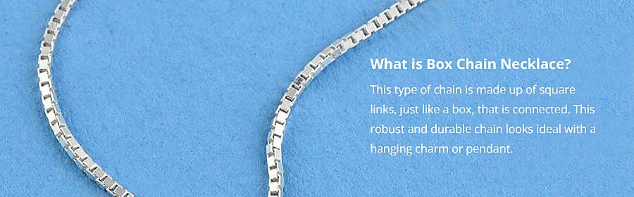 What is Box Chain Necklace? Banner