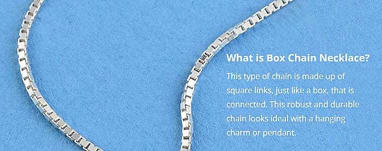 What is Box Chain Necklace? Banner