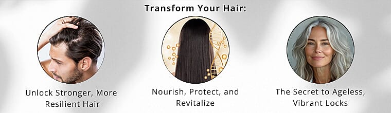 Fuller, healthier-looking hair Banner