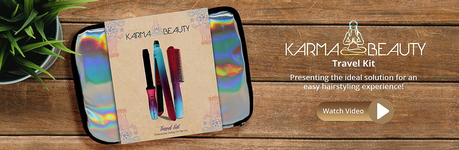 Karma Beauty- Travel Kit Banner