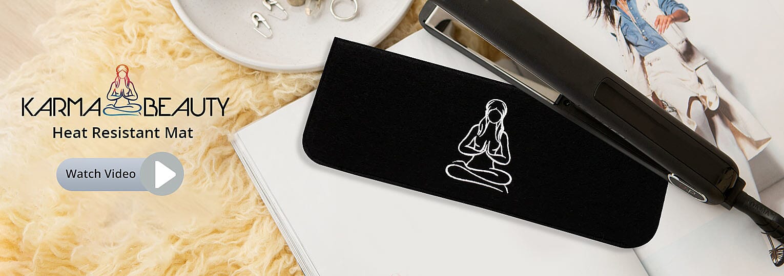 Karma Beauty-Heat Resistant Mat Banner