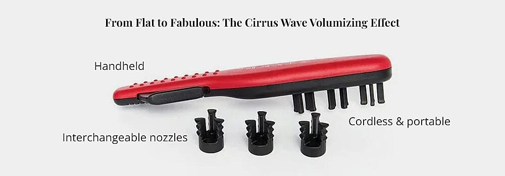 From Flat to Fabulous: The Cirrus Wave Volumizing Effect Banner