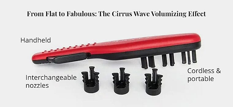 From Flat to Fabulous: The Cirrus Wave Volumizing Effect Banner