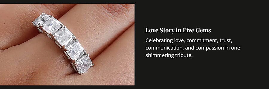 Love Story in Five Gems Banner
