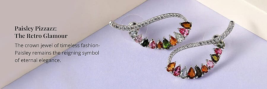 Paisley Pizzazz: The Retro Glamour Banner