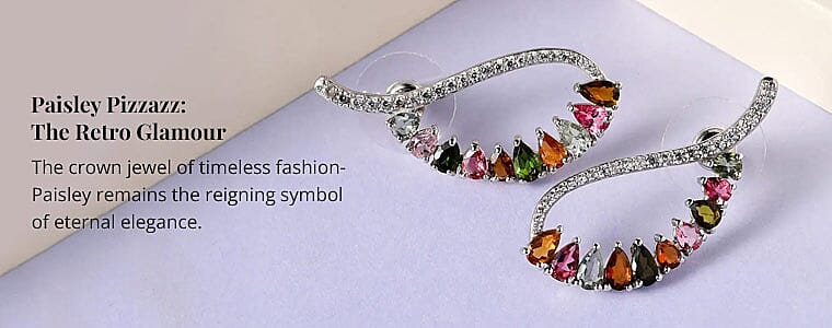 Paisley Pizzazz: The Retro Glamour Banner