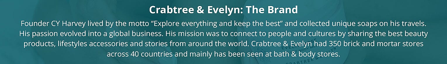 Crabtree & Evelyn Banner