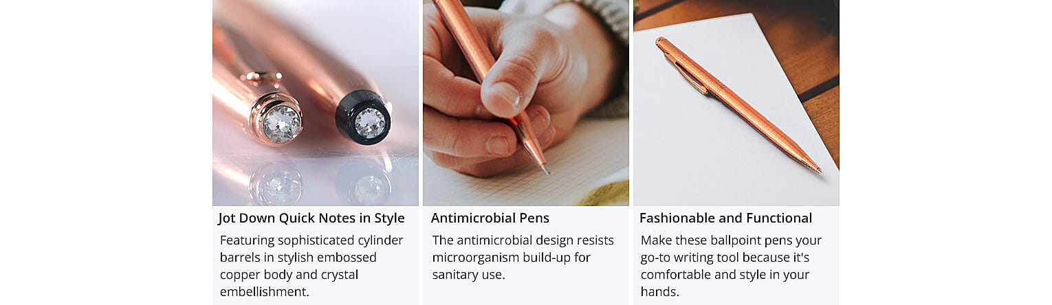 Antimicrobial Pens Banner