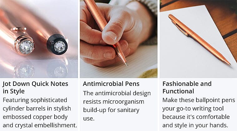 Antimicrobial Pens Banner