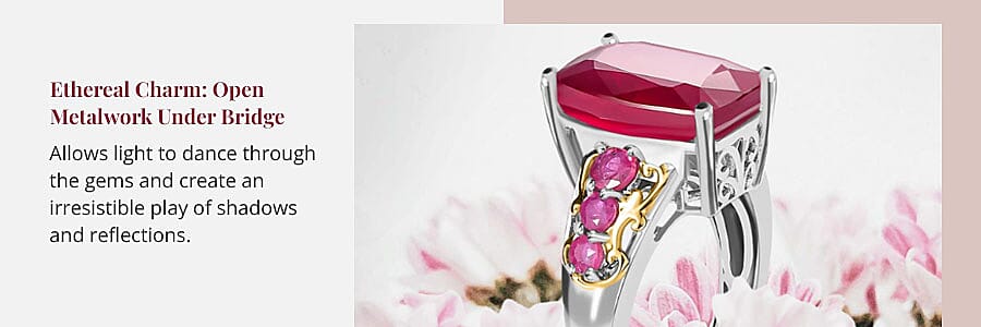 Ethereal Charm: Open Metalwork Under Bridge Banner