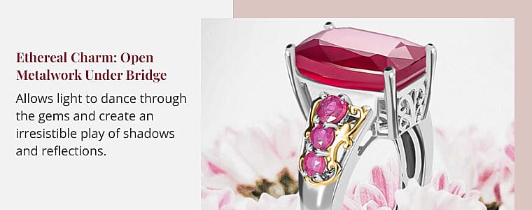 Ethereal Charm: Open Metalwork Under Bridge Banner