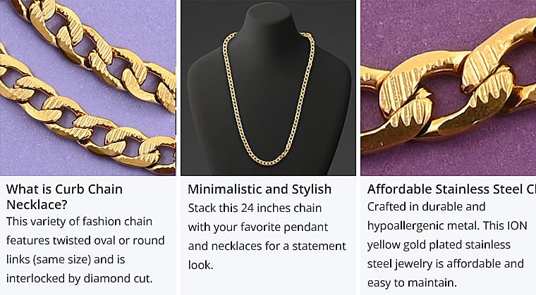What is Curb Chain Necklace? Banner