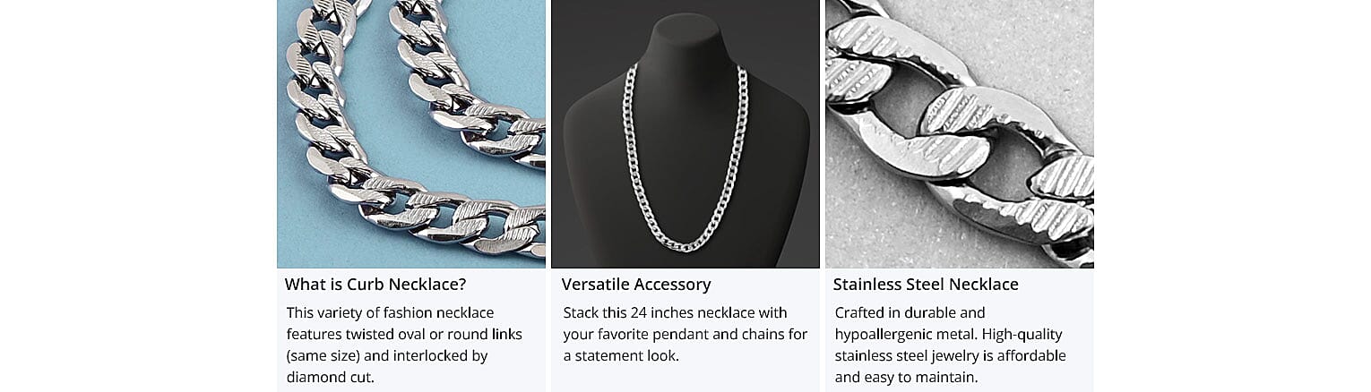 What is Curb Necklace? Banner