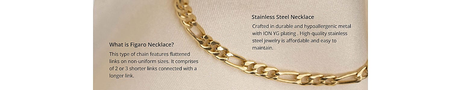 What is Figaro Necklace? Banner