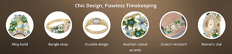 Chic Design, Flawless Timekeeping Banner