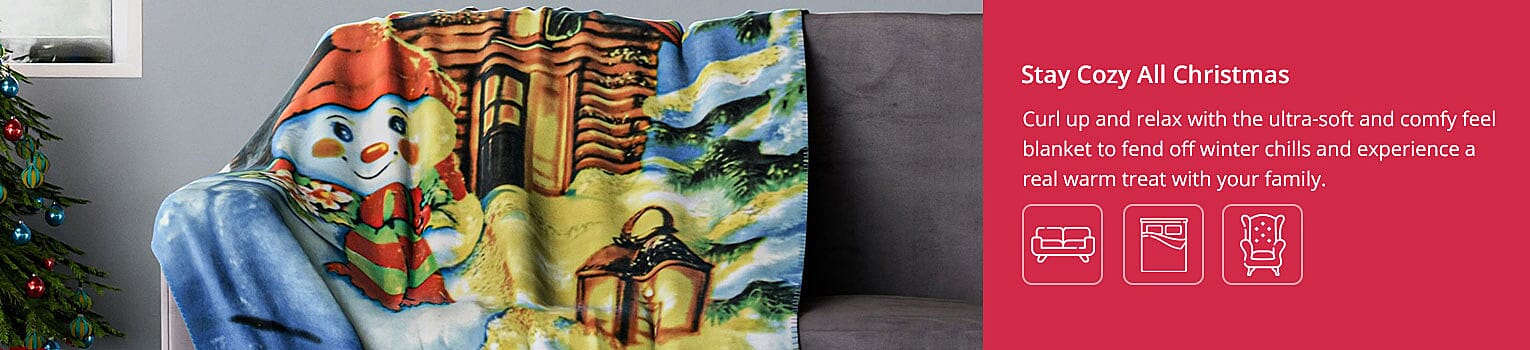 Stay Cozy All Christmas Banner