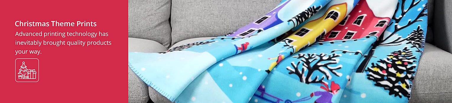 Christmas Theme Prints Banner