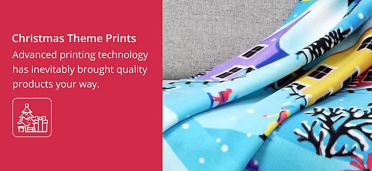 Christmas Theme Prints Banner
