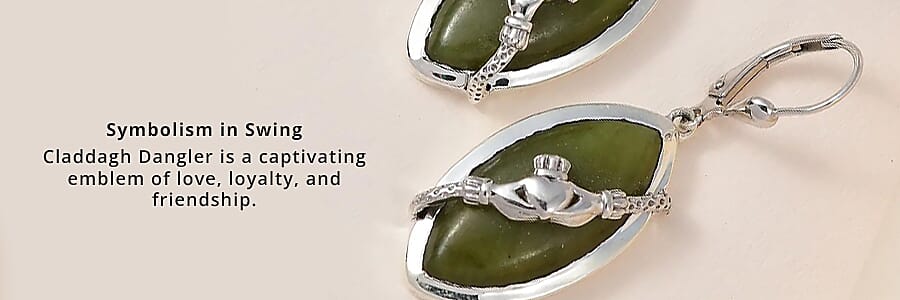Nature's Artistry Encased in Stone: Connemara Marble Banner