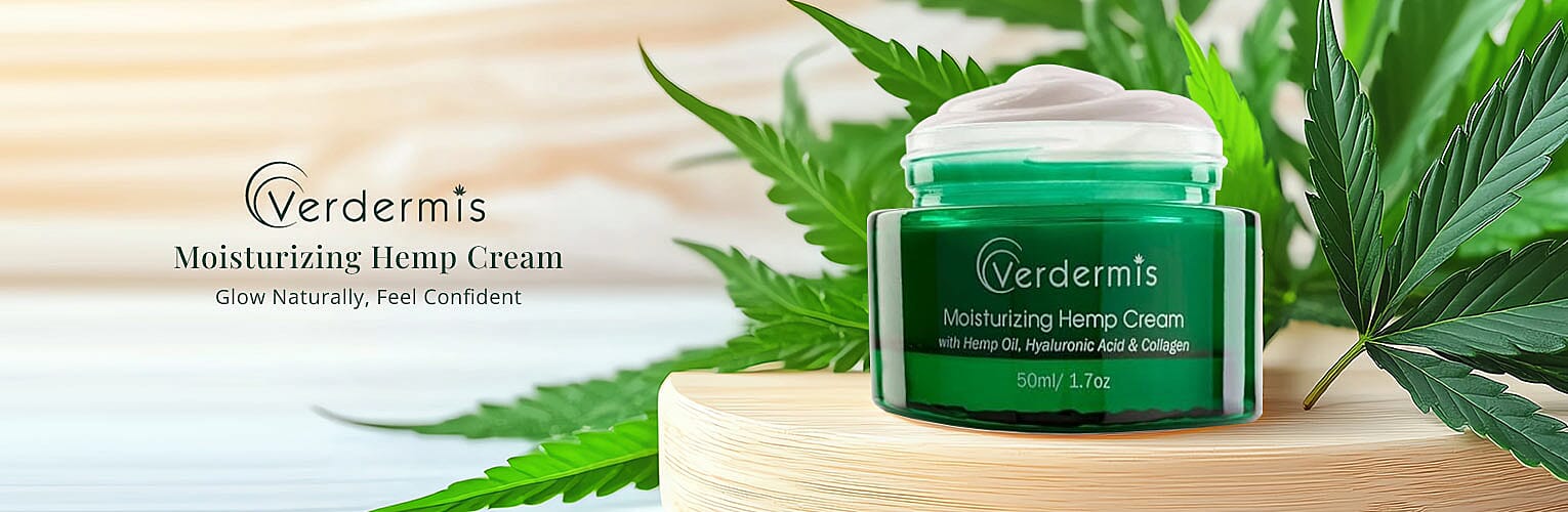 Verdermis Moisturizing Hemp Cream Banner