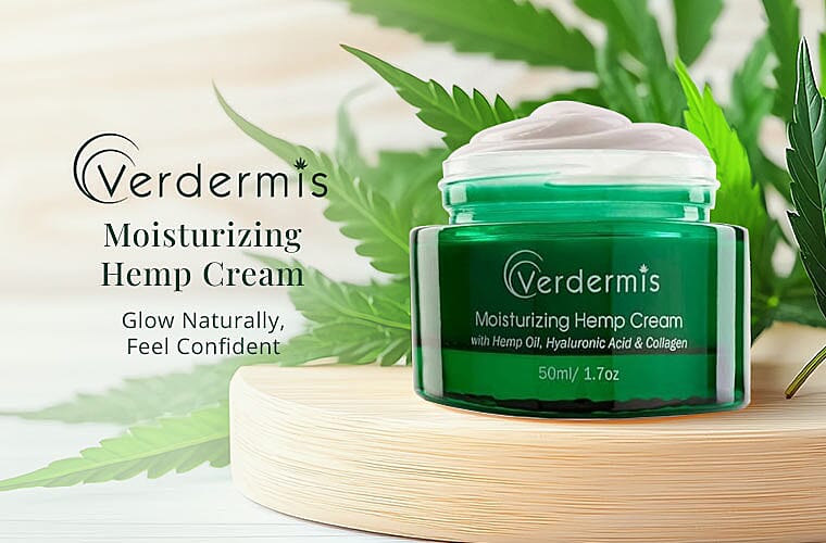 Verdermis Moisturizing Hemp Cream Banner