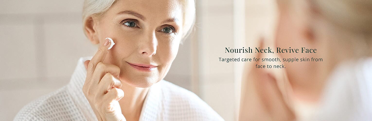 Nourish Neck, Revive Face Banner