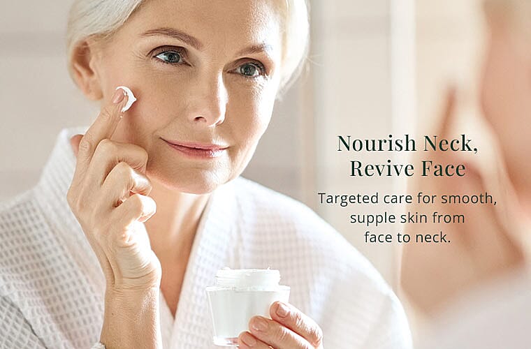 Nourish Neck, Revive Face Banner