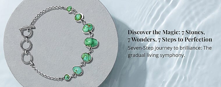 Discover the Magic: 7 Stones, 7 Wonders, 7 Steps to Perfection Banner